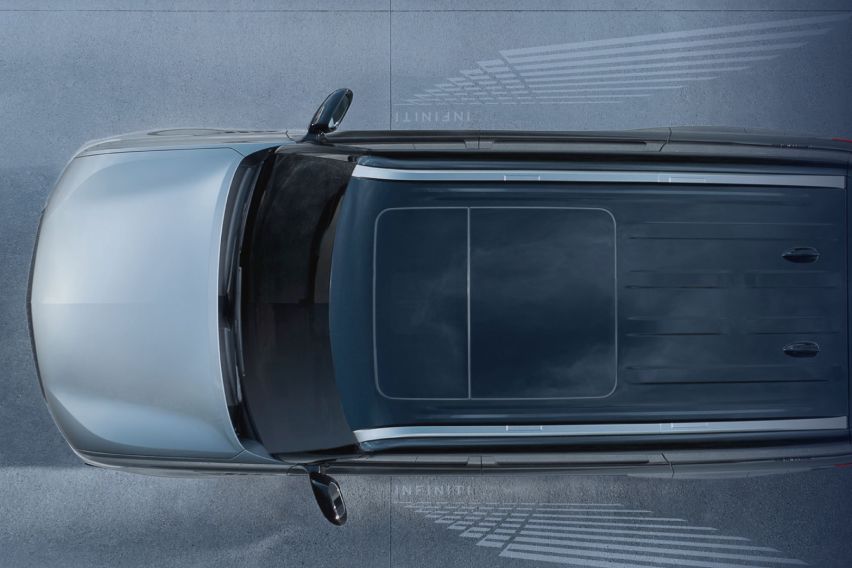 2025 Infiniti QX80 light path