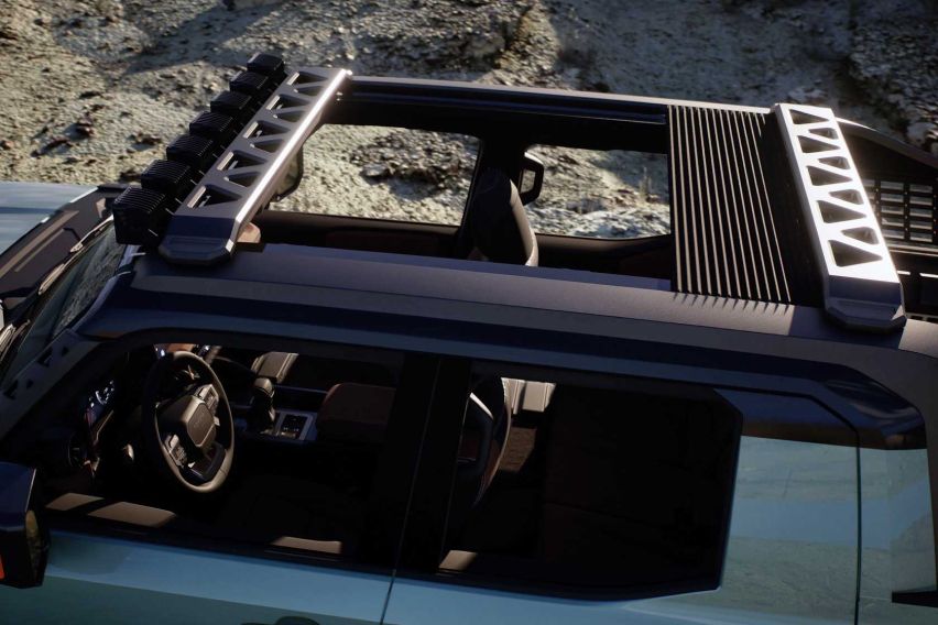 Toyota Land Cruiser Rox interior