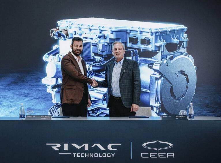 Ceer Joins Forces with Rimac Technology 