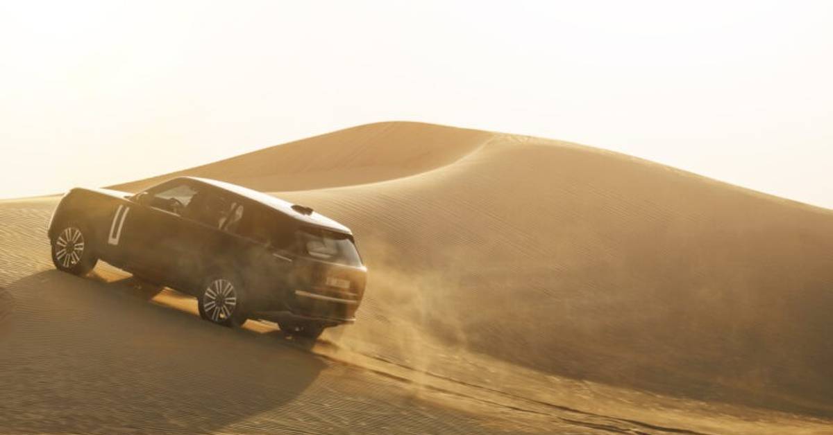 Range Rover Electric Undergoes Rigorous Hot-Weather Testing in the UAE