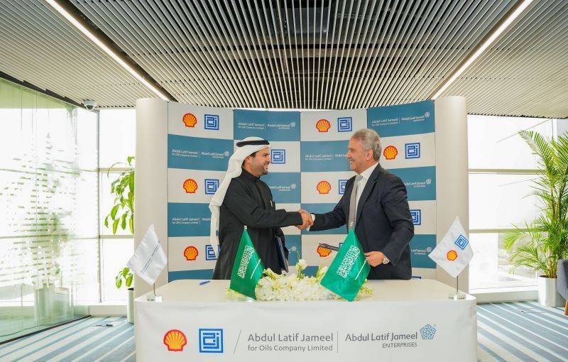 Al Jomaih & Shell Partner with Abdul Latif Jameel for Toyota Genuine Oils in KSA