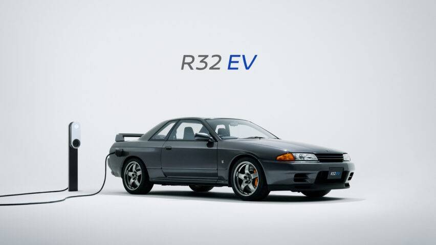 Nissan Unveils All-Electric R32 GT-R EV at 2025 Tokyo Auto Salon