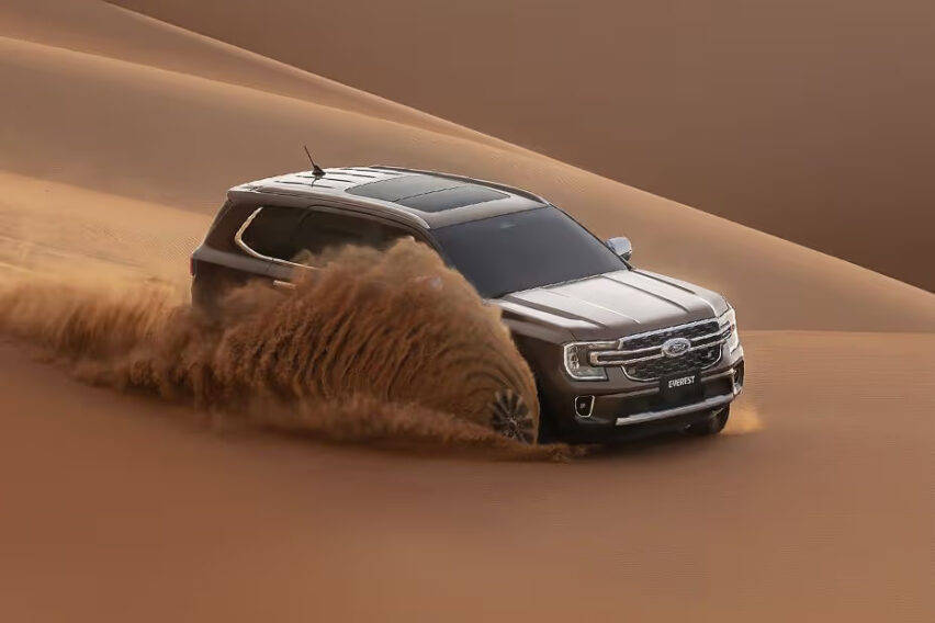 Ford Unveils the 2025 Everest in Saudi Arabia