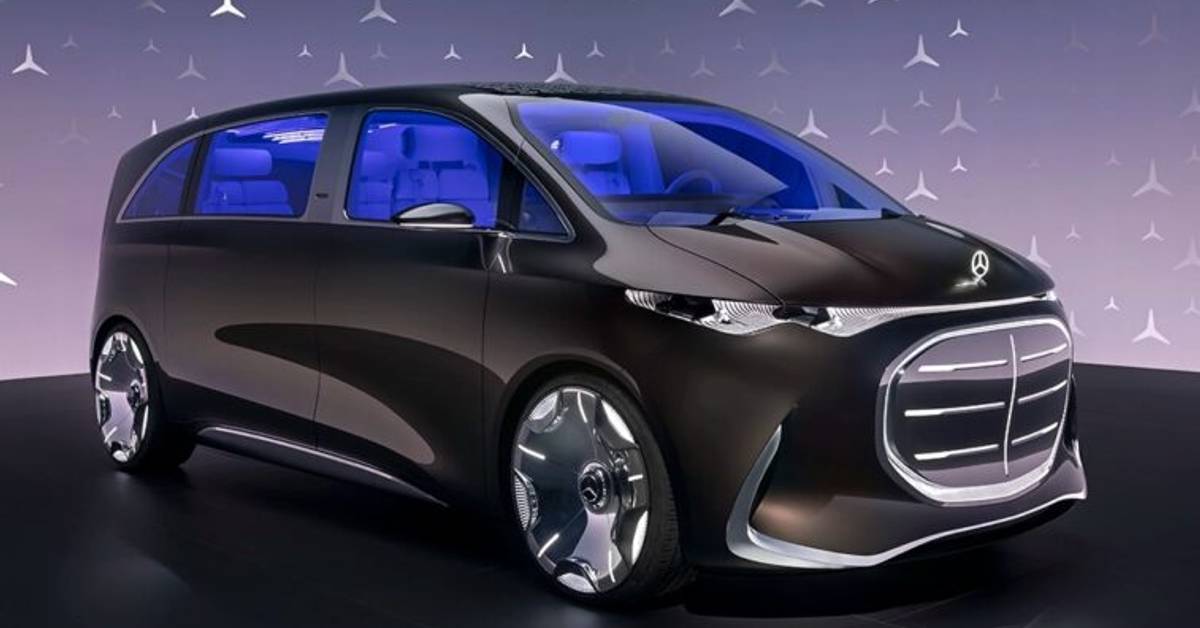 Mercedes-Benz Vision V Unveiled as Ultra-Luxury Electric Van Concept Mercedes-Benz Vision V Unveiled as Ultra-Luxury Electric Van Concept