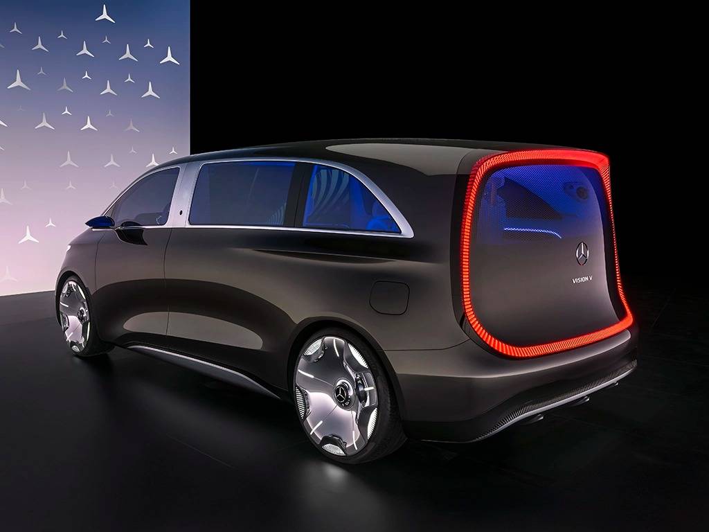 Mercedes Benz Vision V Rear View