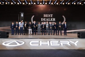 Chery UAE & AW Rostamani Receive 4 Prestigious Awards from Chery International, Named Best Dealer and Full-Star Outstanding Dealer