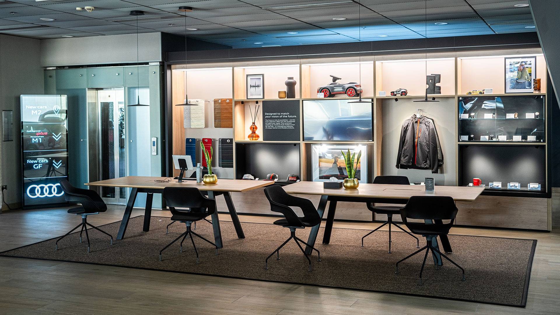 Audi Showroom in Dubai and Doha