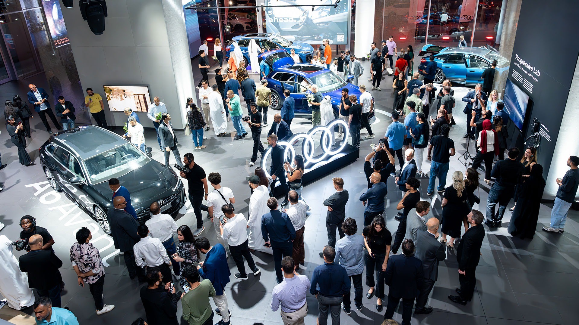 Audi Showroom in Dubai and Doha