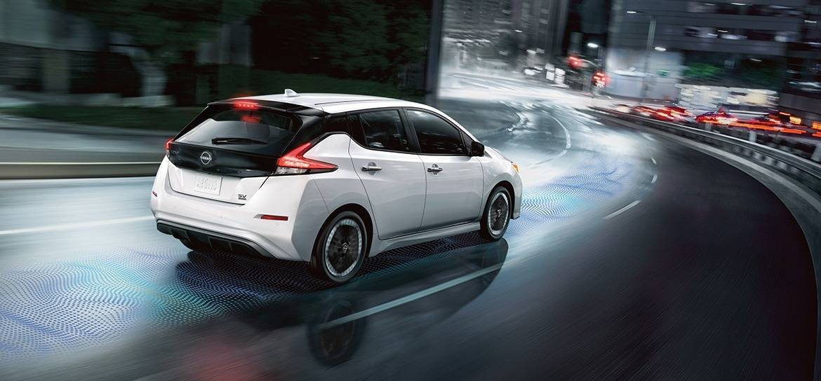 Nissan Leaf Rear view