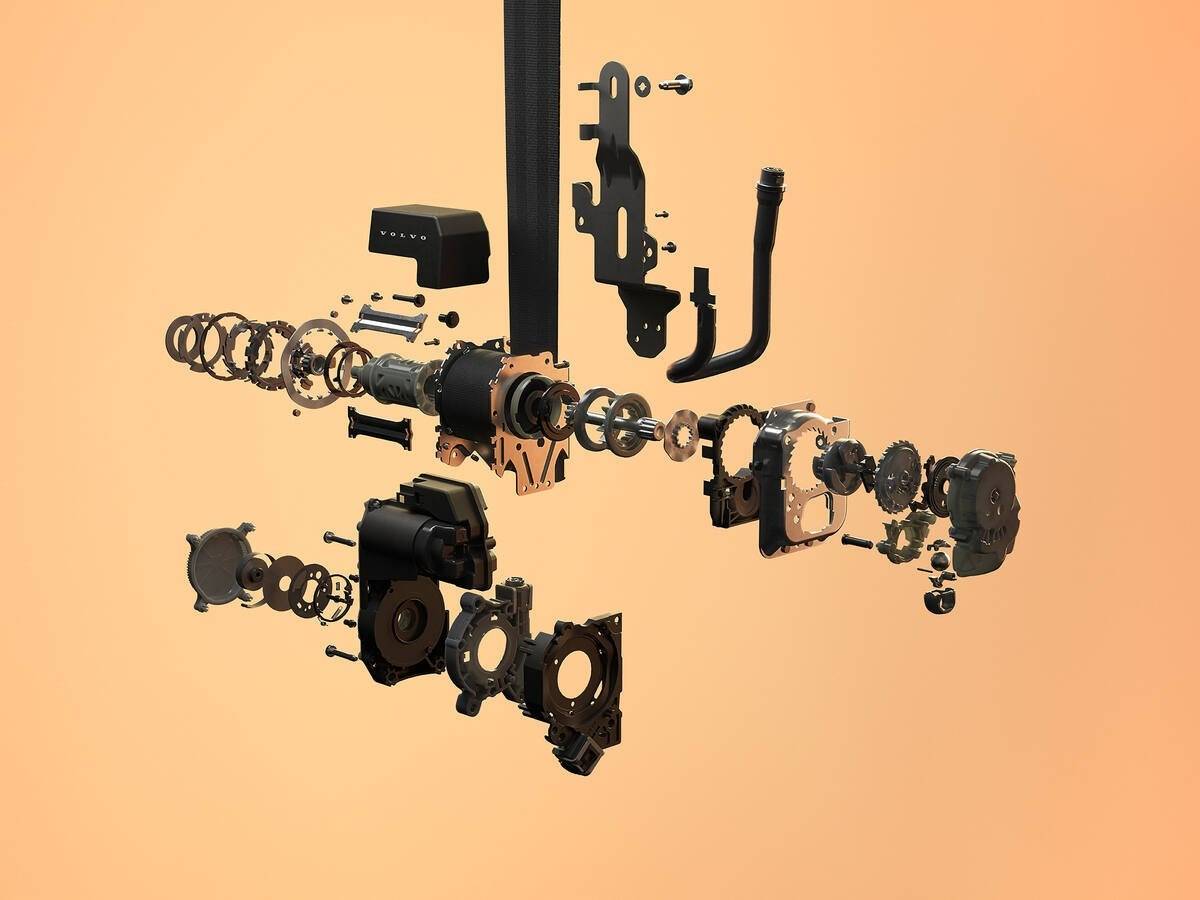 Volvo EX 60 Multi-Adaptive Safety Belt