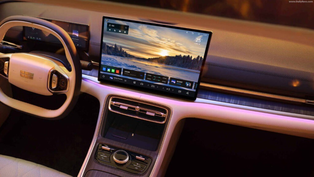 Geely Galaxy A7 Interior