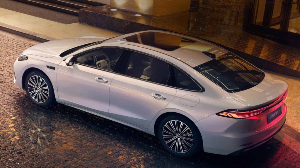 Geely Galaxy A7 Rear Side View