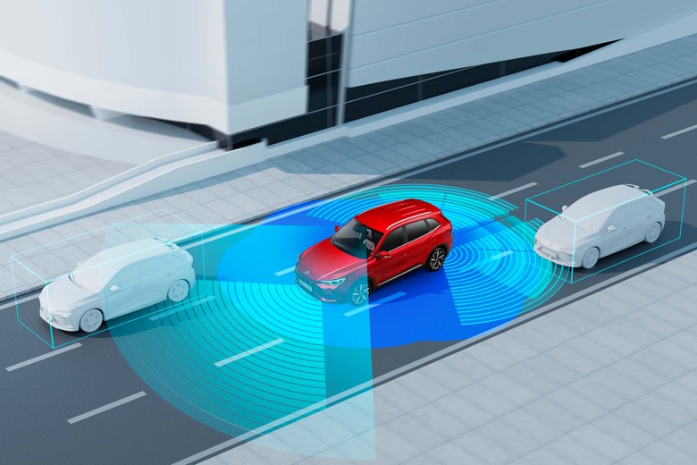 MG ZS 2025 ADAS Sensors