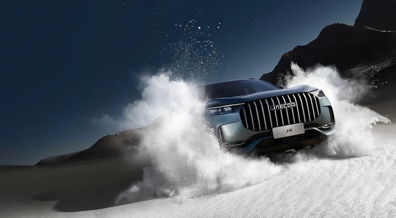 Jaecoo J8 2025 Off-roading