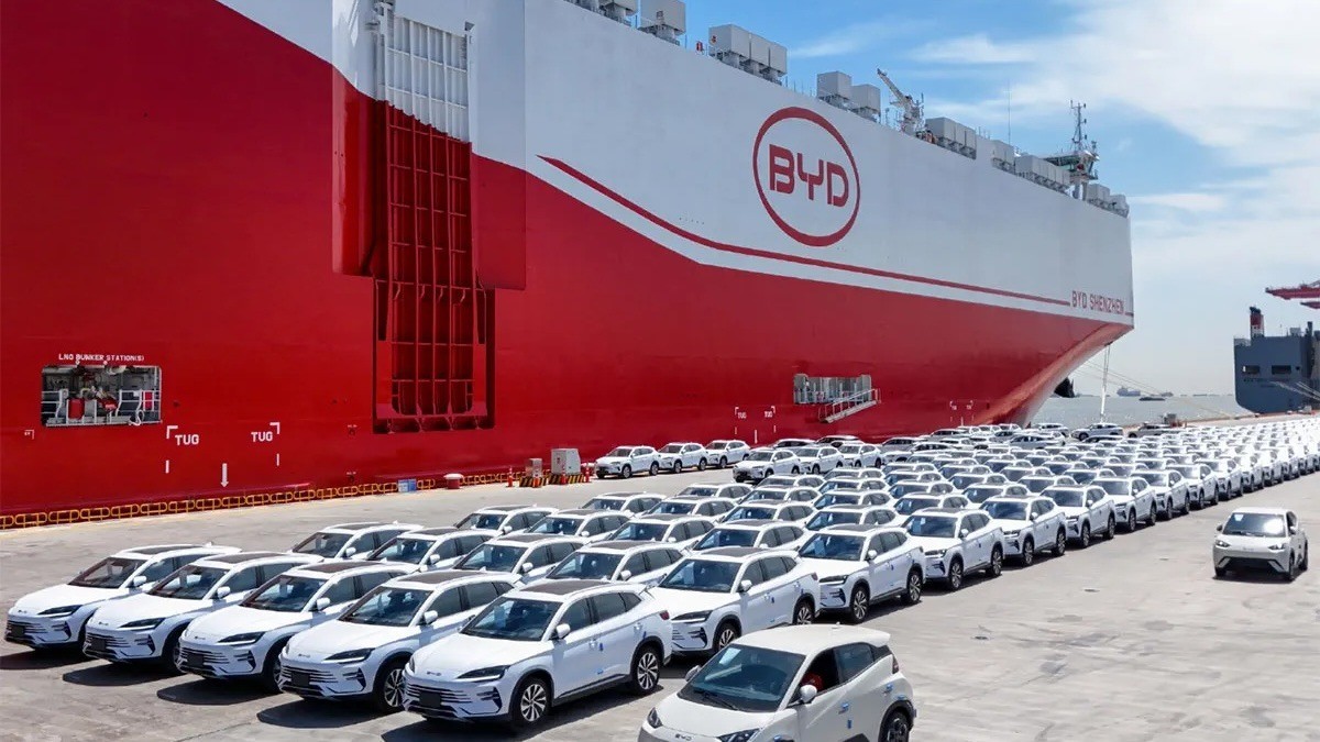 China’s EV Export Surge