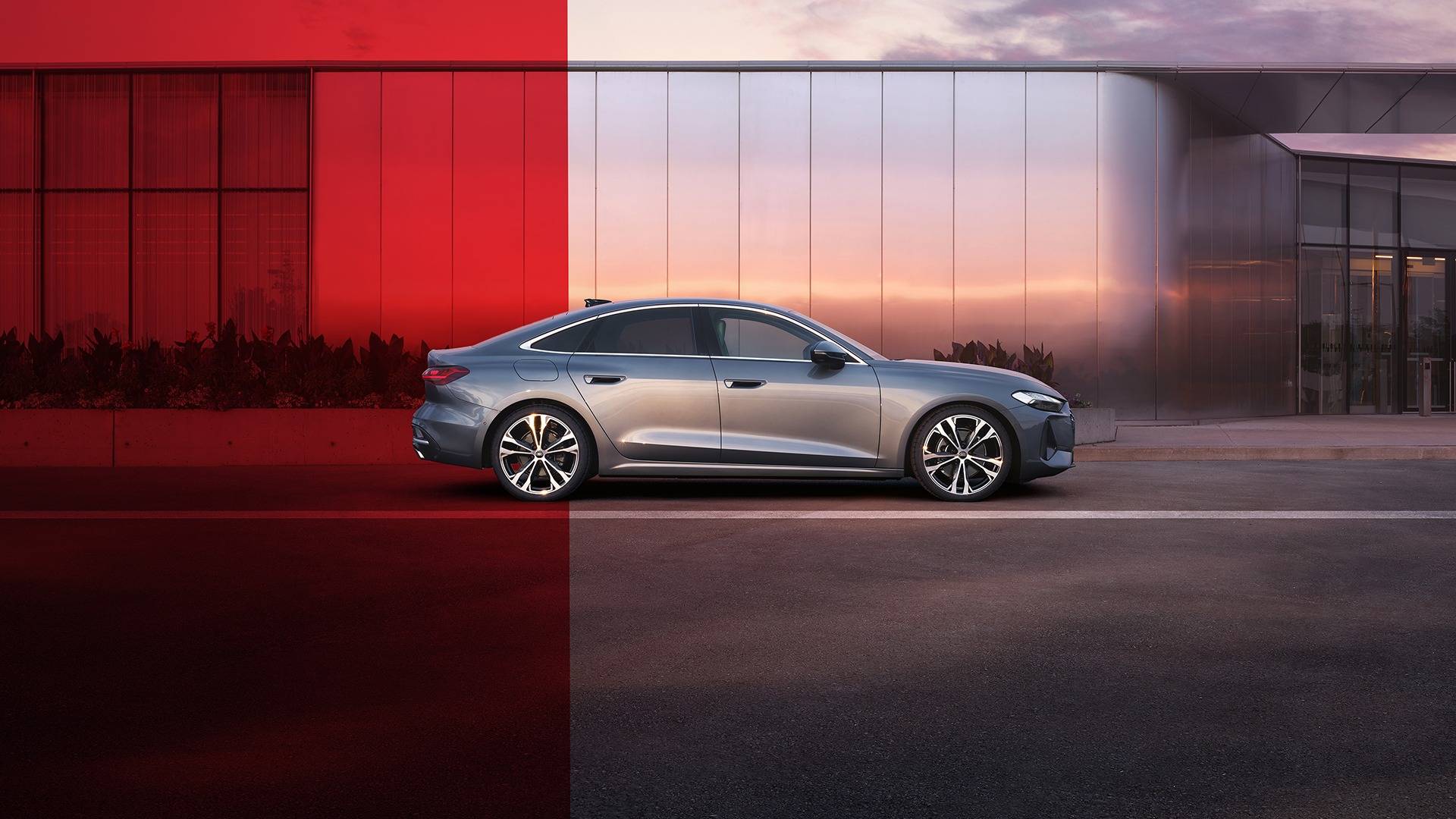 Audi Car Side View
