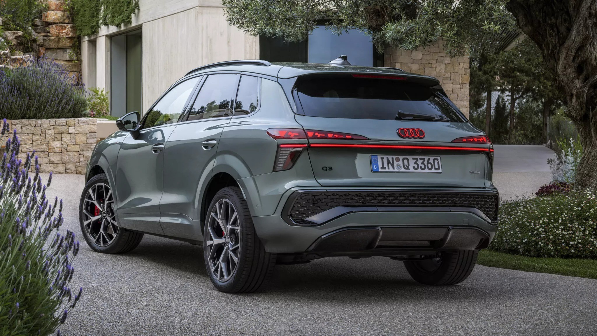 Audi Q3 Rear View
