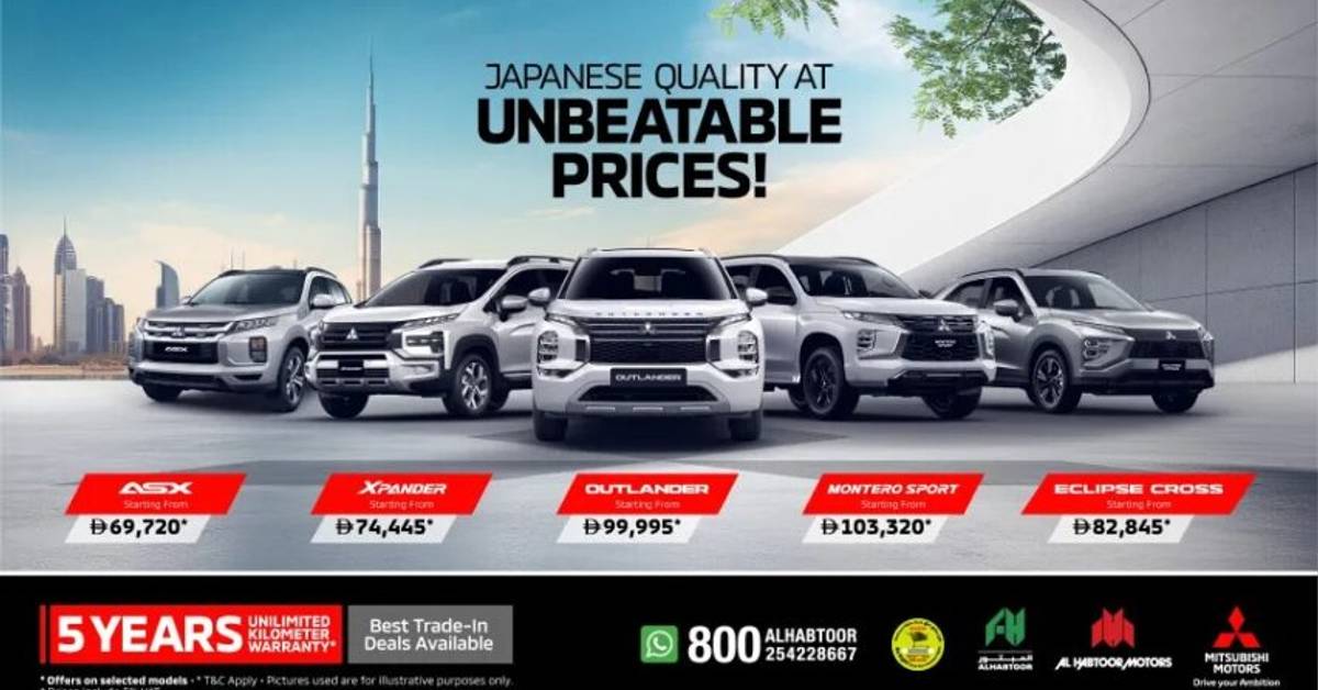 Al Habtoor Motors Launches Mitsubishi Summer Deals Across UAE Al Habtoor Motors Launches Mitsubishi Summer Deals Across UAE
