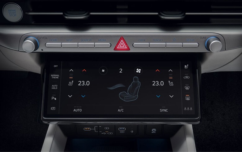 Hyundai Azera 2025 AC Controls