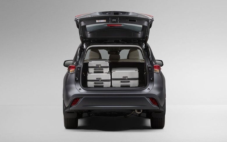 Toyota Highlander 2025 Boot Space