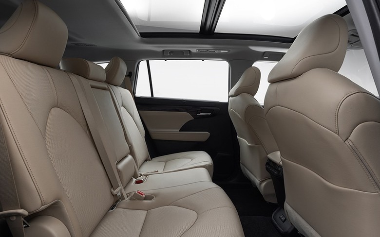 Toyota Highlander 2025 Rear Seats