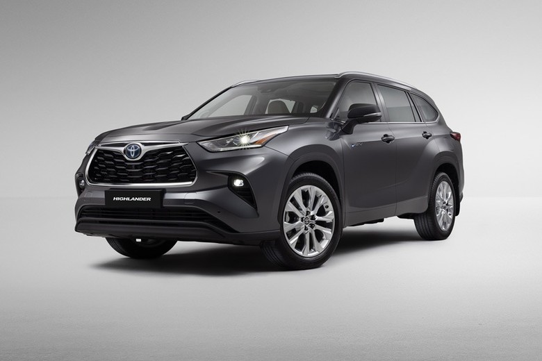 Toyota Highlander 2025 Side view