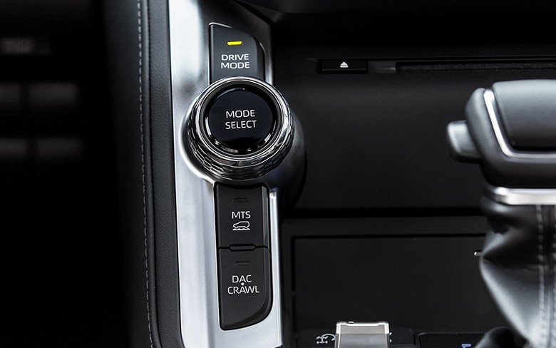 Toyota Land Cruiser Start Button