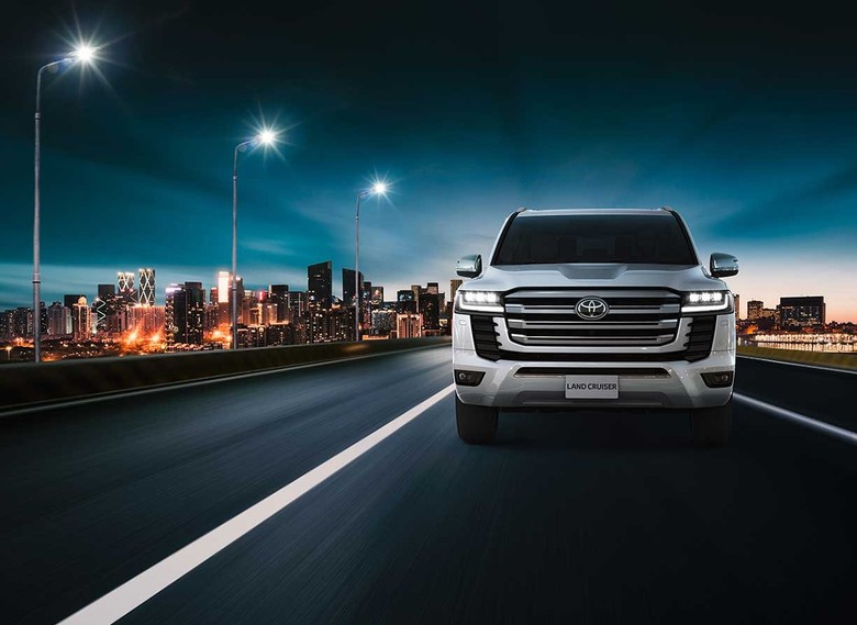 Toyota Land Cruiser on City Roads