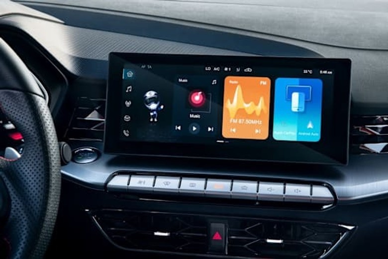 MG GT 2025 Infotainment