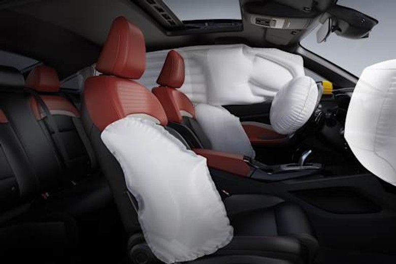 MG GT 2025 Airbags