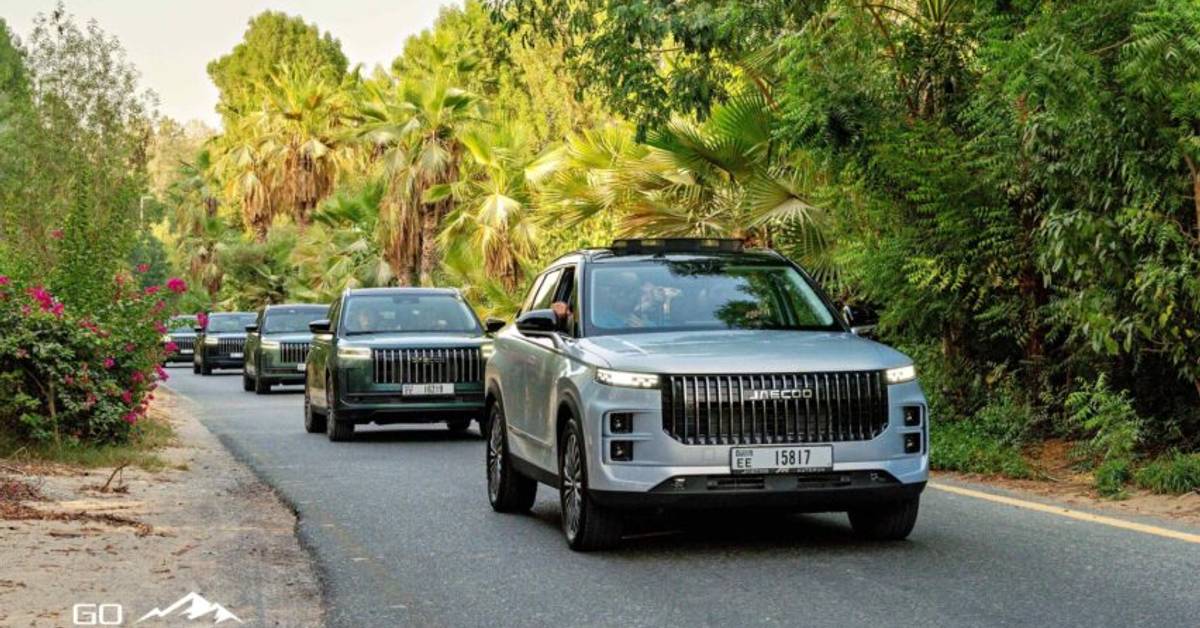 JAECOO J5 Captivates at Exclusive Regional Test Drive Event in Dubai