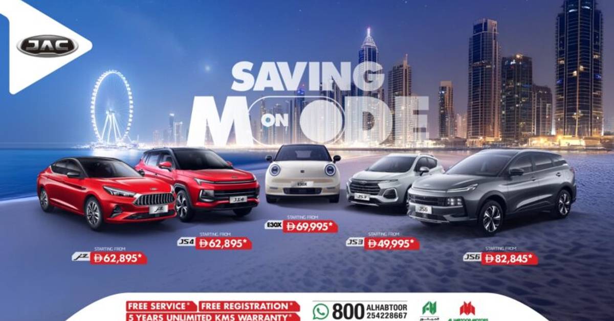 Al Habtoor Motors and JAC Motors Launch Exclusive Summer Offers Across Full Model Range