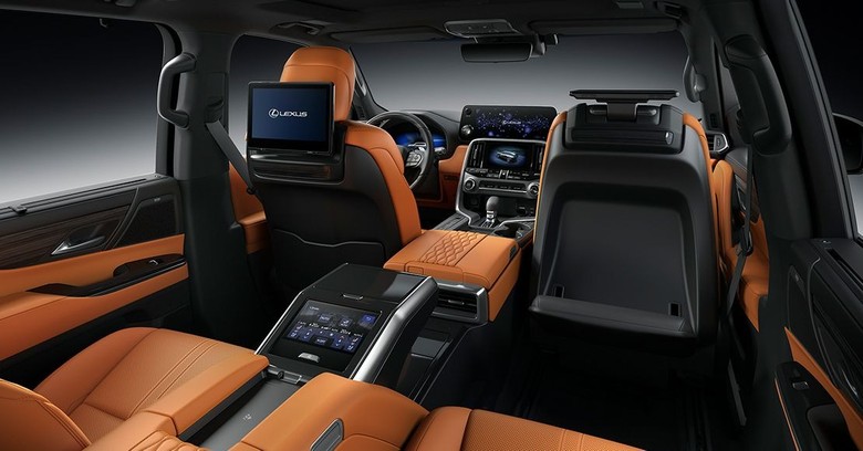 Lexus LX 2025 Rear Seats