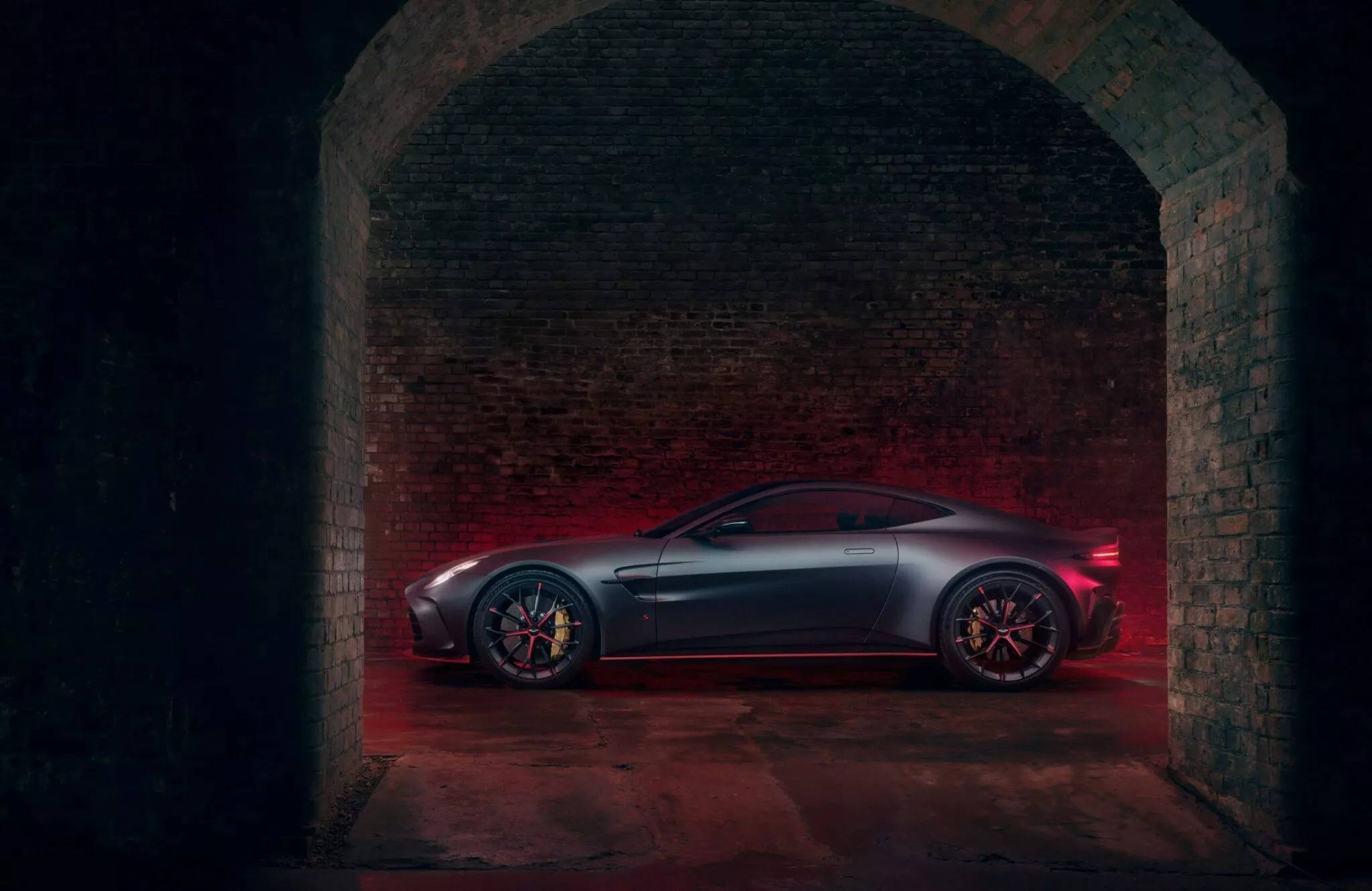Aston Martin Vantage S Side View