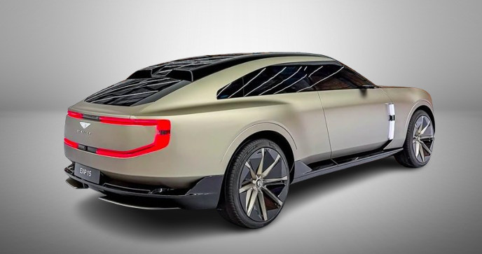 Bentley EXP 15 Rear