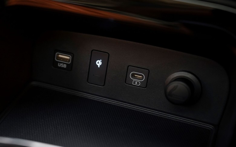 Kia Sonet 2025 Charging Ports