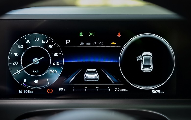 Kia Seltos 2025 Instrument cluster