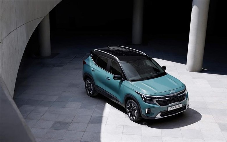 Kia Seltos 2025 Aerial View
