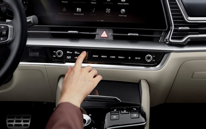 Kia Sportage AC Controls