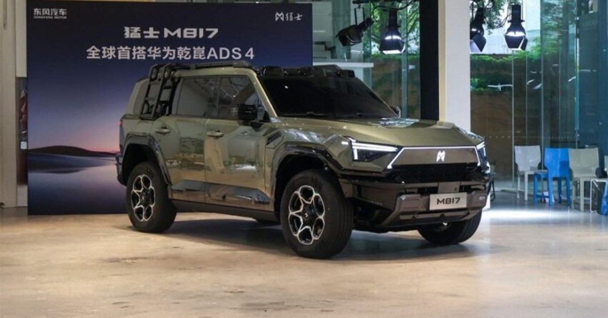 Dongfeng M-Hero M817 Brings 912hp and 1,000km Range Power to the EV Arena