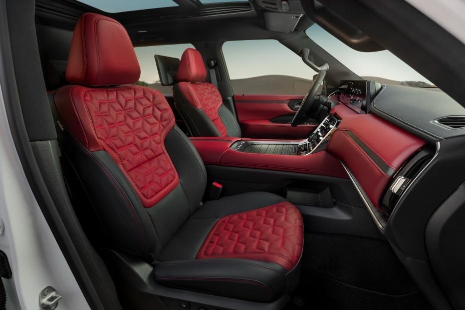 Nissan Patrol interior with Zero Gravity Seats