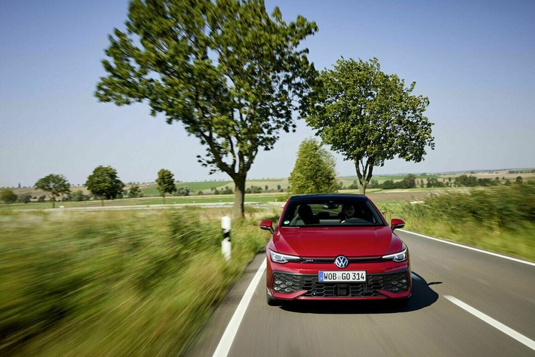 Volkswagen Golf GTI 2025 on Road