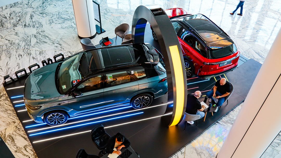 The J7 and J8 models are currently on display at Marina Mall.
