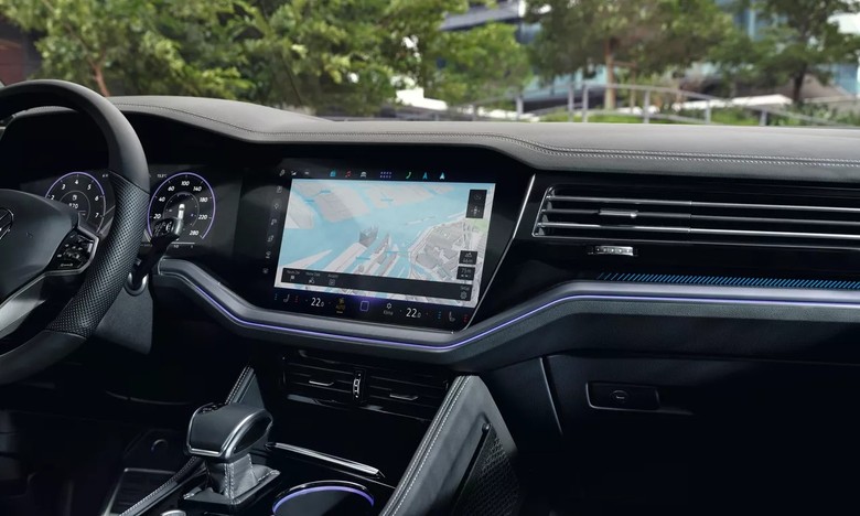 Volkswagen Touareg Infortainment Screen