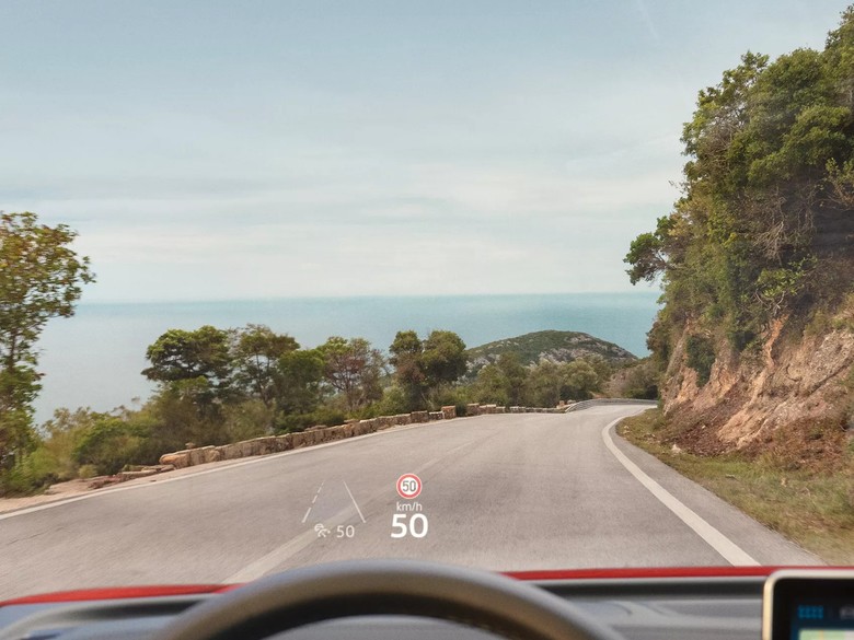 Volkswagen Touareg HUD