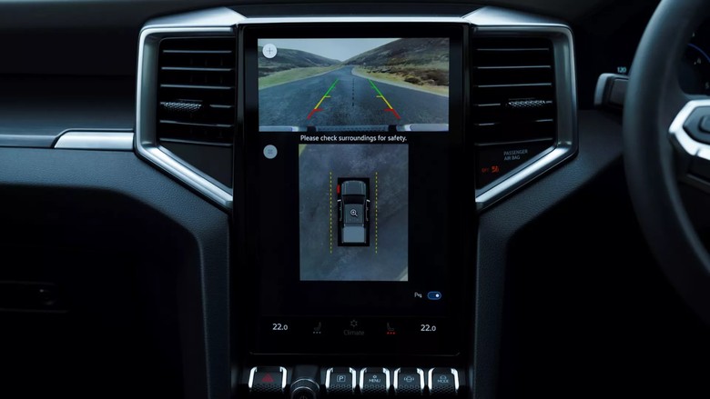 Volkswagen Amarok 360 degree camera