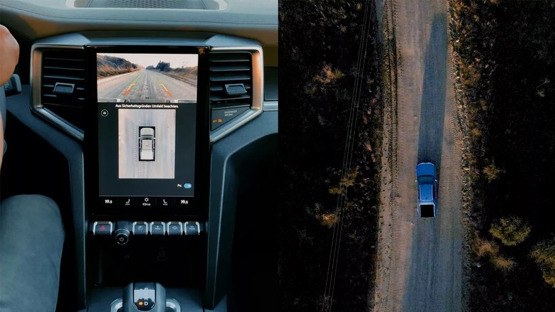 Volkswagen Amarok 360 degree camera