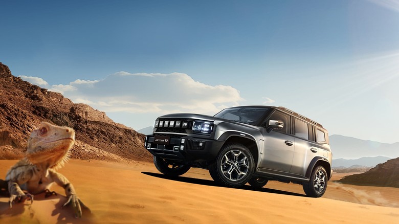 Jetour T2 off roading