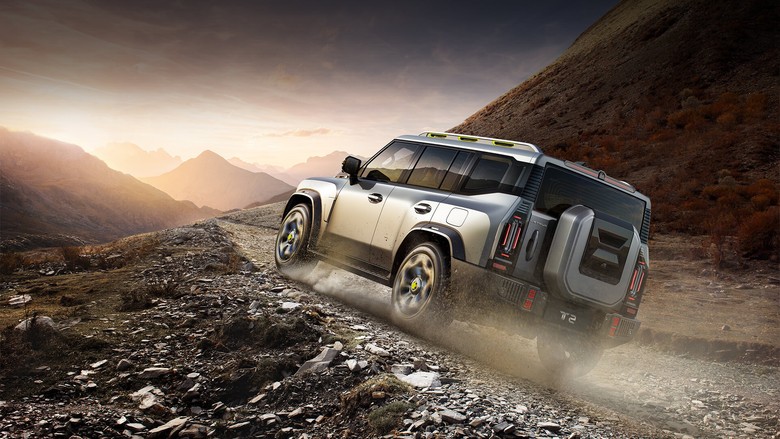 Jetour T2 offroading