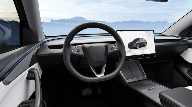 Tesla Model Y Steering Wheel